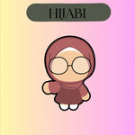 Hijabi Stickers.