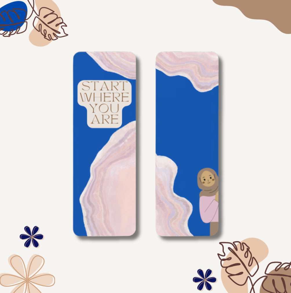 Start Where You Are Bookmark.